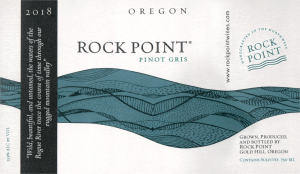 Rock Point Pinot Gris Rogue Valley 2018