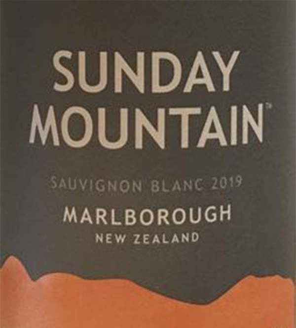 Sunday Mountain Sauvignon Blanc 2019