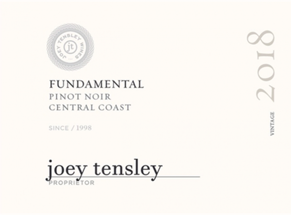 Joey Tensley Fundamental Pinot Noir 2018