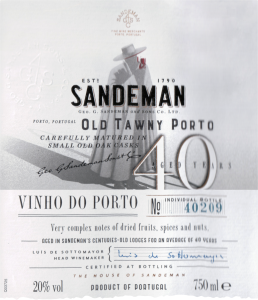 Sandeman 40yr Tawny