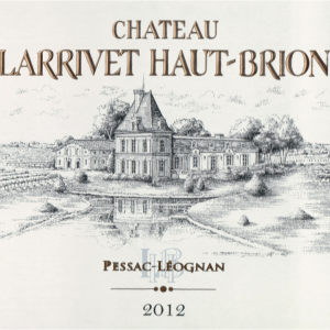 Chateau Larrivet Haut Brion 2012