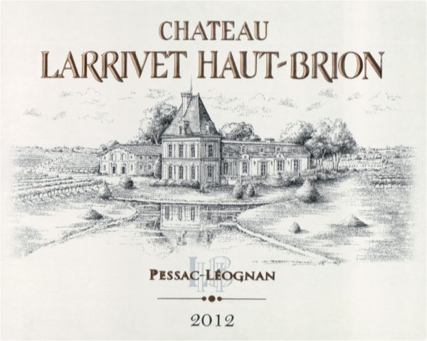 Chateau Larrivet Haut Brion 2012