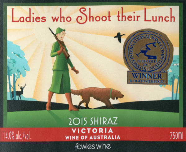 Fowles Wines Ladies Who Shoot Their Lunch Shiraz 2015