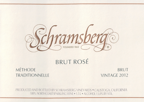 Schramsberg Brut Rose Magnum 2012