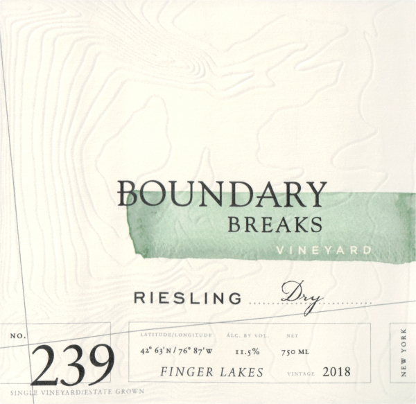 Boundary Breaks Riesling No. 239 2018