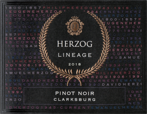 Herzog Lineage Pinot Noir 2018