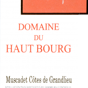 Haut Bourg Muscadet Cotes De Grandlieu 2019