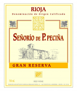 Hermanos De Pecina Gran Reserva 2009