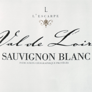 L'escarpe Loire Valley Sauvignon Blanc 2019