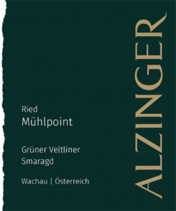 Alzinger Gruner Veltliner Ried Muhlpoint Smaragd 2017