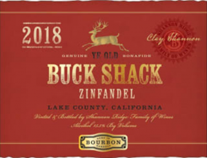 Shannon Ridge Buck Shack Bourbon Barrel Zinfandel 2018