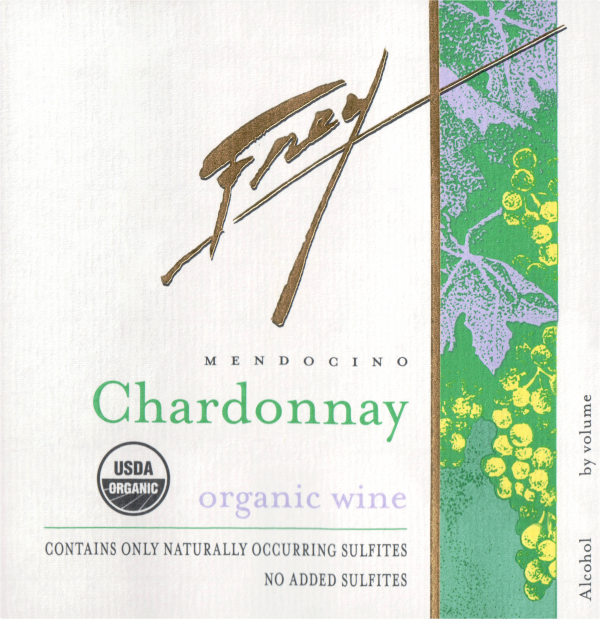 Frey Organic Chardonnay 2019
