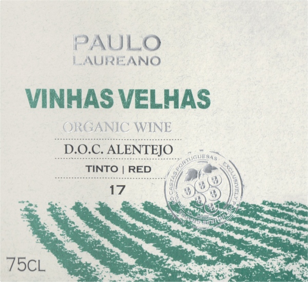 Paulo Laureano Vinhas Velhas Organic 2017